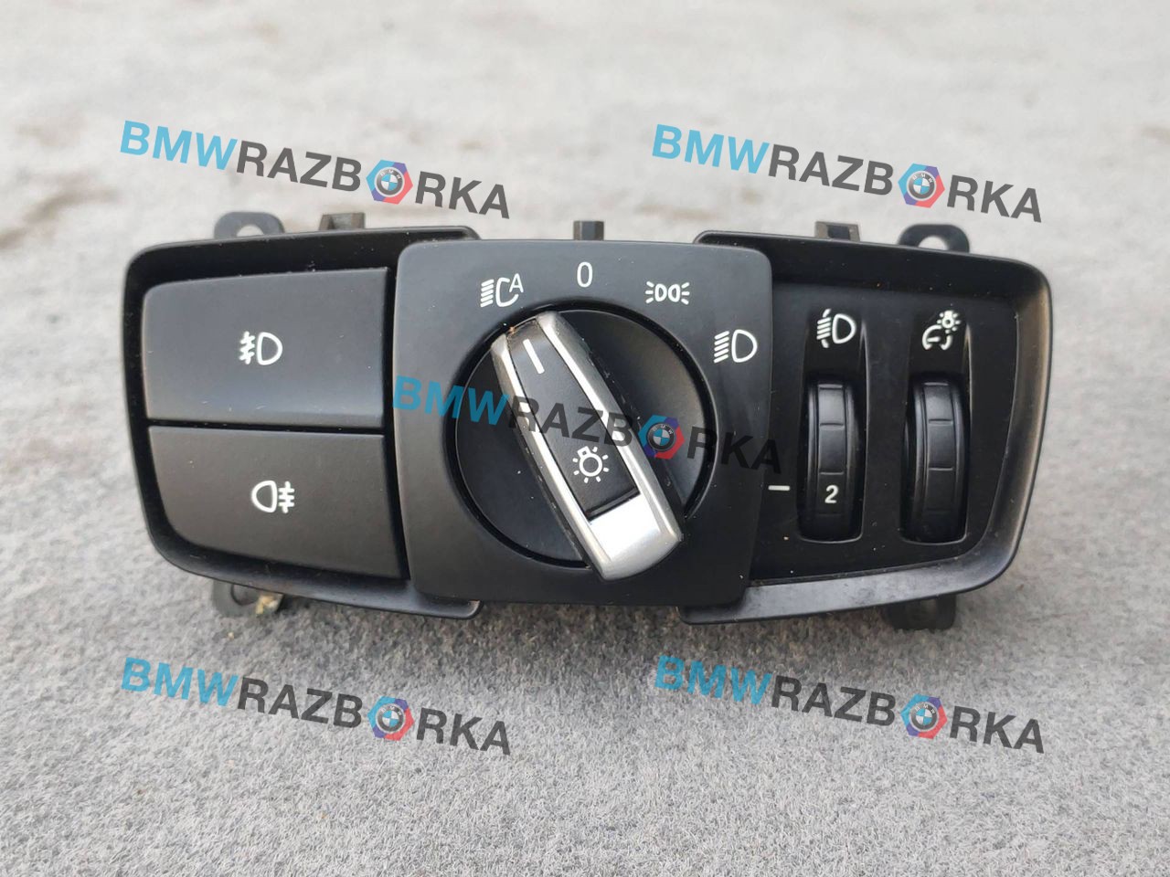 переключатель света BMW 2 серия Gran Tourer F46 [рестайлинг] F46 2020, 1.5 л., B37 C15 A, дизель, минивэн, правый руль, 9865814