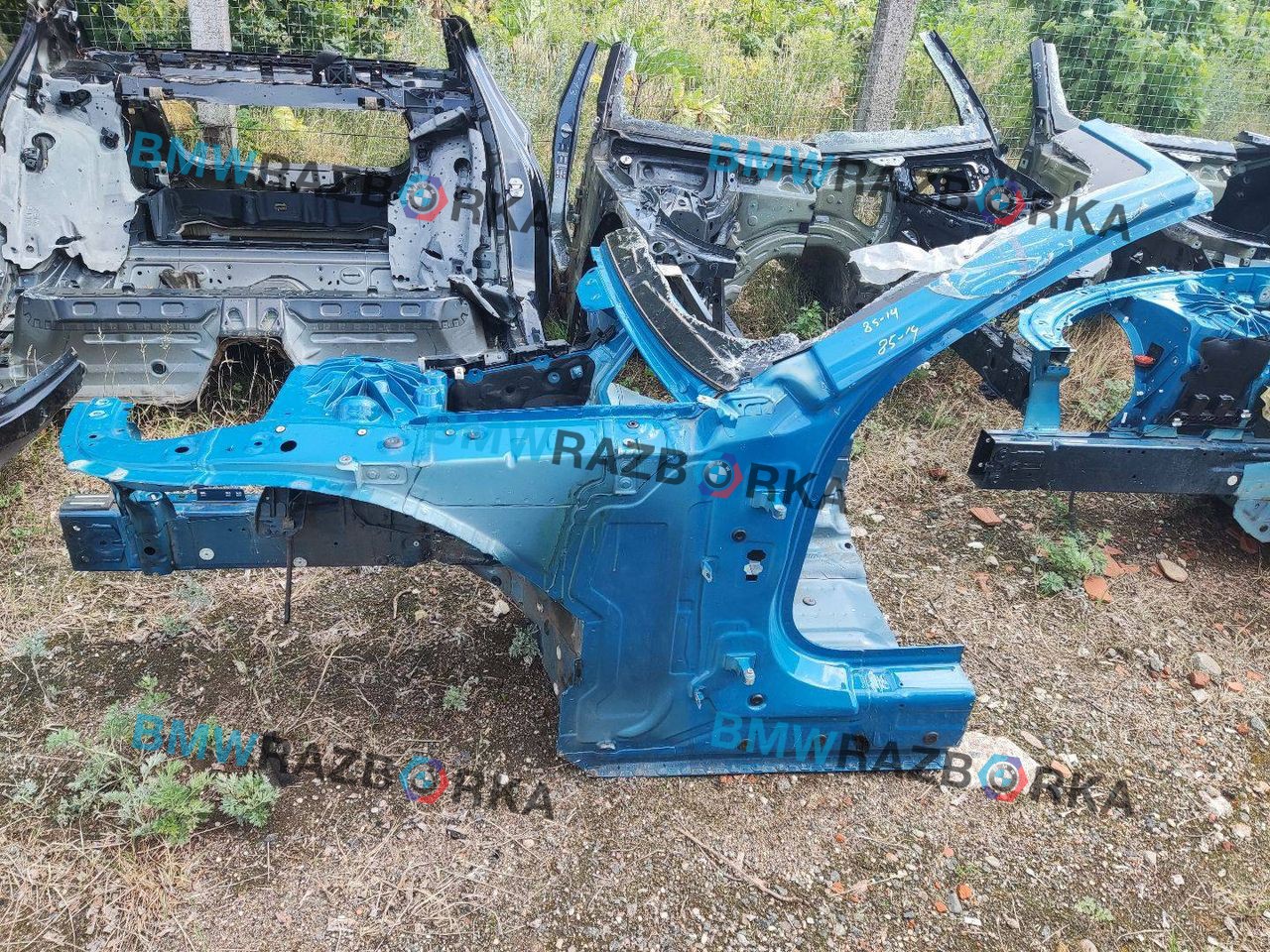 четверть передняя левая BMW M8 F91/92 F91 2020, 4.4 л., i, S63 B44 B, бензин, АКПП, 490, кабриолет, полный привод, правый руль