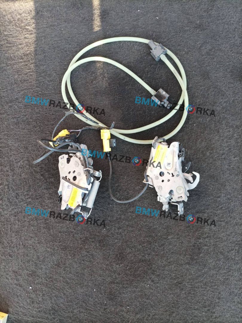 замок капота BMW 3 серия G20 2021, 3.0 л., i, B58B30, бензин, АКПП, универсал, полный привод, правый руль, 7468350, 7468349, 5A0BB39