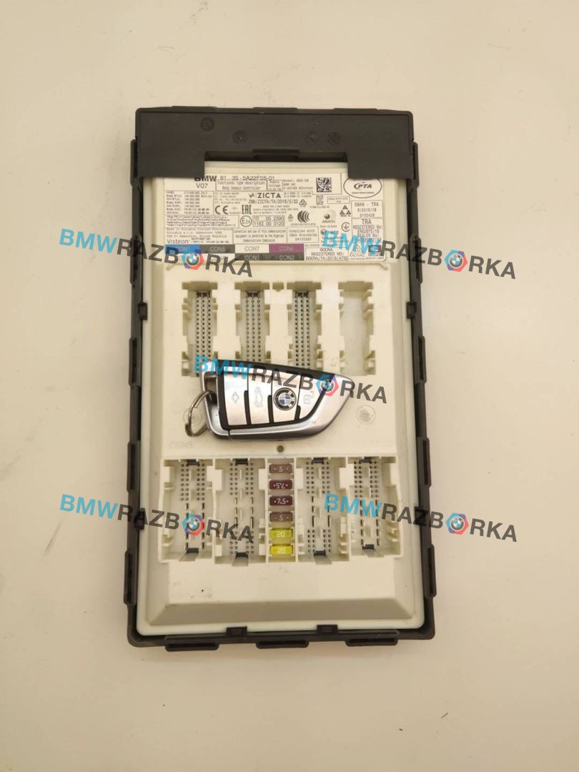 Блок управления BDC BMW M8 F91/92 F91 2020, 4.4 л., i, S63 B44 B, бензин, АКПП, 490, кабриолет, полный привод, правый руль, 61355A22F05