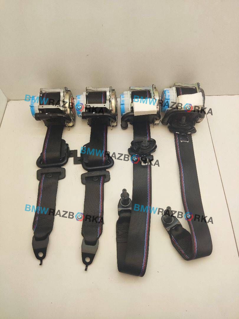 ремень безопасности комплект BMW M8 F91/92 F91 2020, 4.4 л., i, S63 B44 B, бензин, АКПП, 490, кабриолет, полный привод, правый руль, 8076151, 8076133, 8076152, 8076134