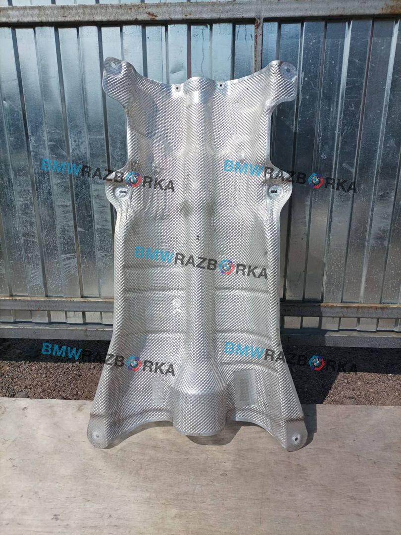 тепловой экран глушителя BMW M8 F91/92 F91 2020, 4.4 л., i, S63 B44 B, бензин, АКПП, 490, кабриолет, полный привод, правый руль, 8077273