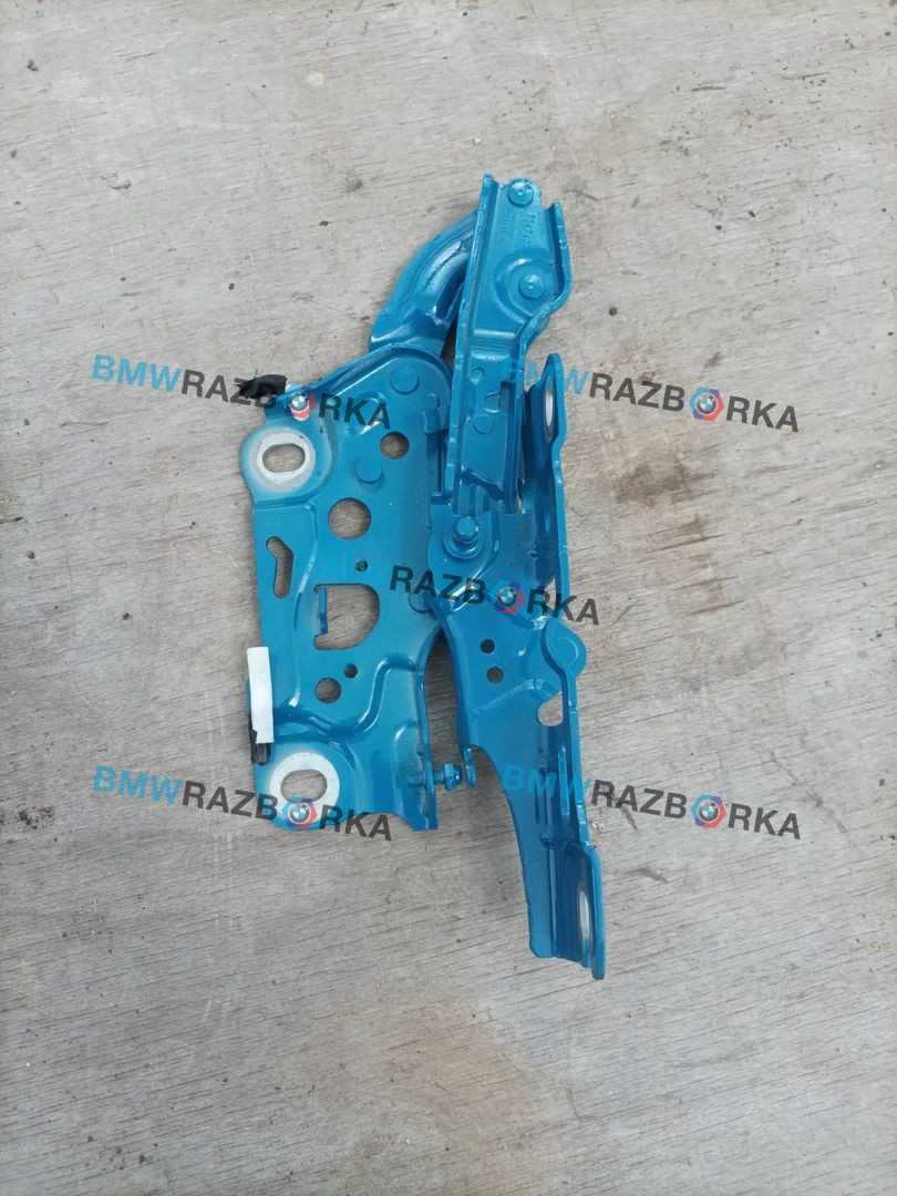 петля капота левая BMW M8 F91/92 F91 2020, 4.4 л., i, S63 B44 B, бензин, АКПП, 490, кабриолет, полный привод, правый руль, 7347407