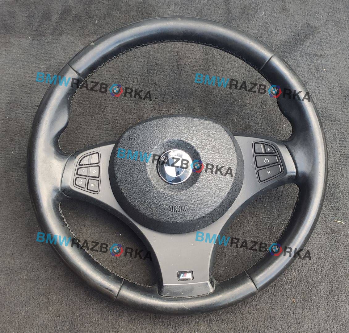 руль BMW X3 E83 [рестайлинг] E83 2007, 3.5 л., M57D30 (306D5), дизель, АКПП, внедорожник 5 дв., полный привод, правый руль