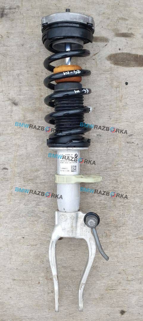 амортизатор передний левый BMW M8 F91/92 F91 2020, 4.4 л., i, S63 B44 B, бензин, АКПП, 490, кабриолет, полный привод, правый руль, 6861199, 31317856895, 7856895