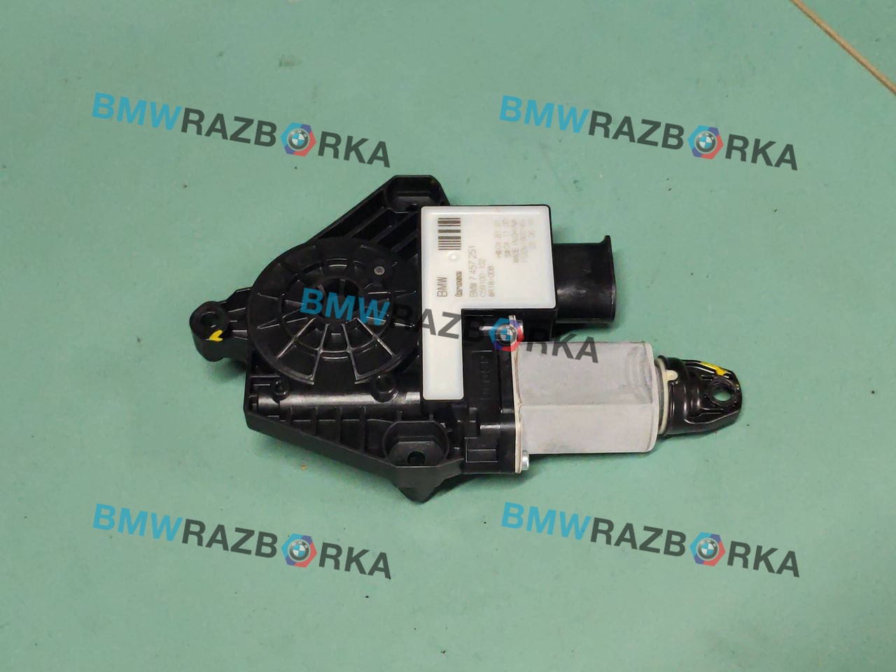 моторчик стеклоподъемника задний левый BMW X3 M F97 2019, 3.0 л., S58B30A, бензин, АКПП, внедорожник 5 дв., полный привод, 7457251