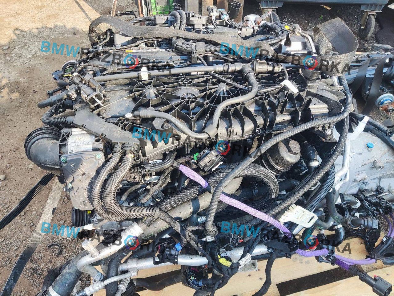 двигатель BMW 3 серия G20 2022, 3.0 л., B58B30, бензин, АКПП, c3z, седан, полный привод, правый руль, B58B30B