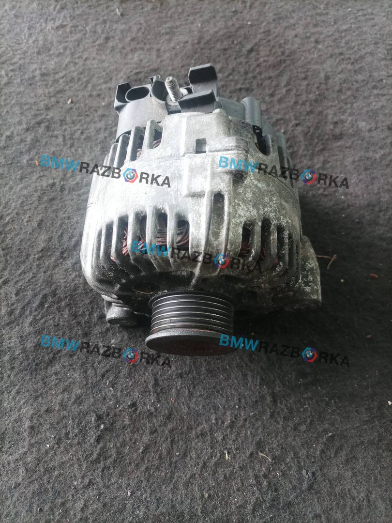 генератор BMW 3 серия E90/E91/E92/E93 [рестайлинг] E92 2008, 3.0 л., D, M57 D30 (306D3), дизель, МКПП, черный, купе, задний привод, правый руль, 7802471