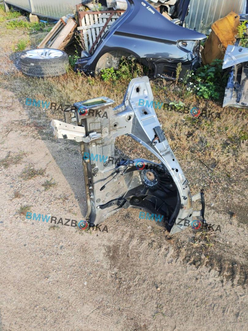 лонжерон левый BMW X5 F15 (2013 - 2018), 4.0 л., гибрид, АКПП, a52, внедорожник 5 дв., полный привод, правый руль