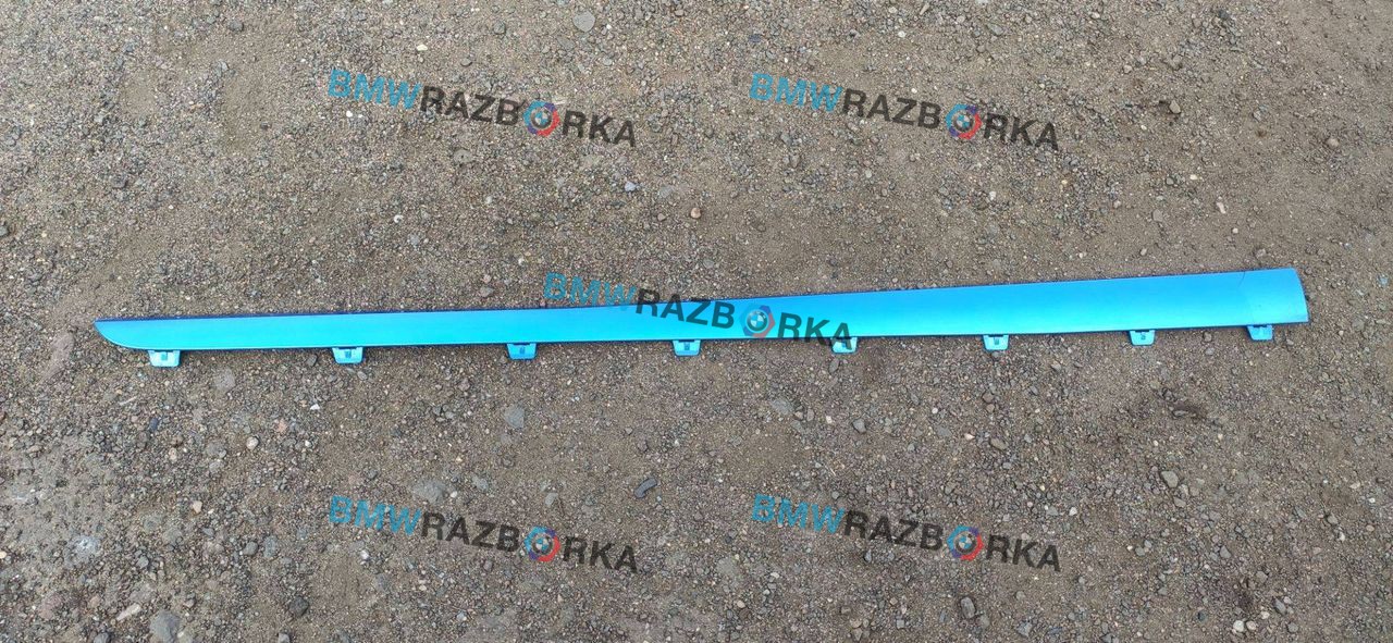 накладка на порог BMW i3 L01 I01 2014, 0.6 л., бензин, электро, задний привод, правый руль, 7369784, 51447369784