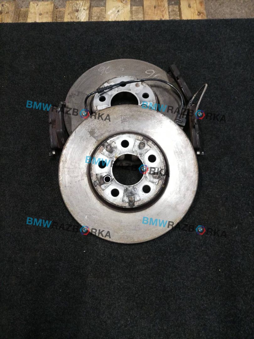 диски тормозные (комплект) BMW 2 серия F44 2020, 1.5 л., i, B38 A15 A, бензин, АКПП, седан, передний привод, 6799351