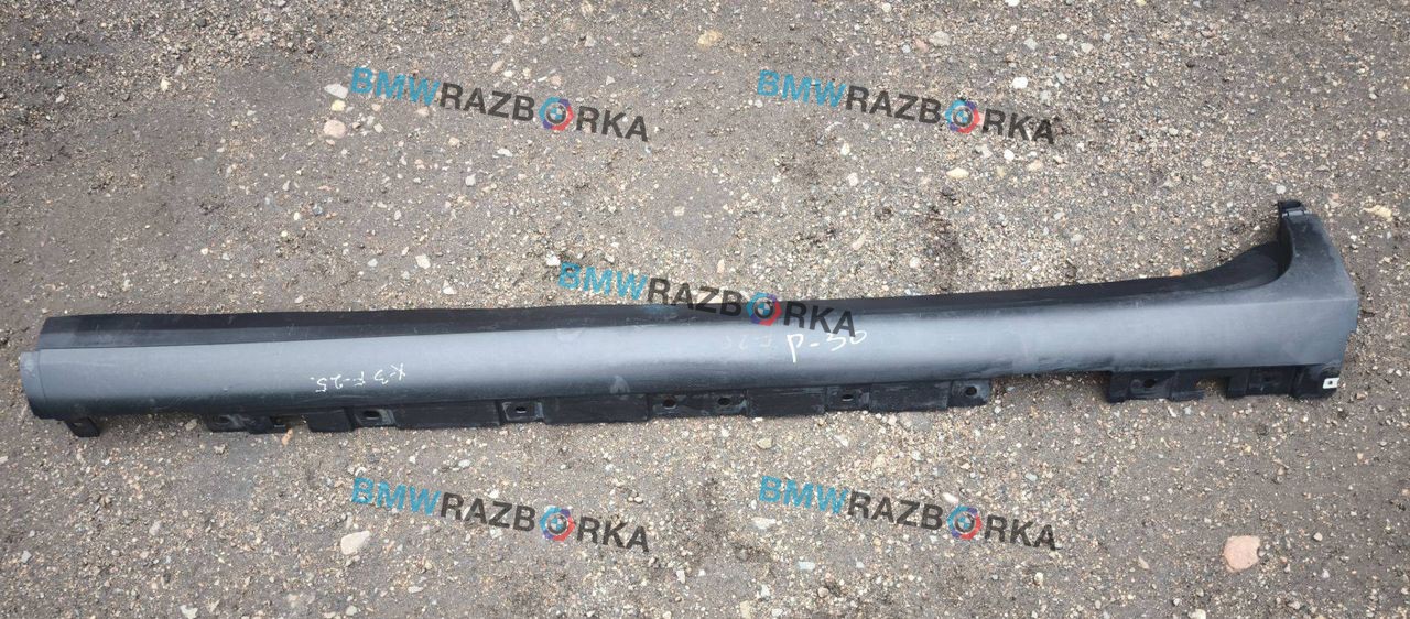 накладка на порог BMW X3 F25 2013, 3.0 л., дизель, АКПП, внедорожник 5 дв., 51777210079, 7210079