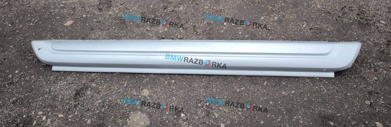 накладка на порог BMW X3 E83 [рестайлинг] 2008, 3414422