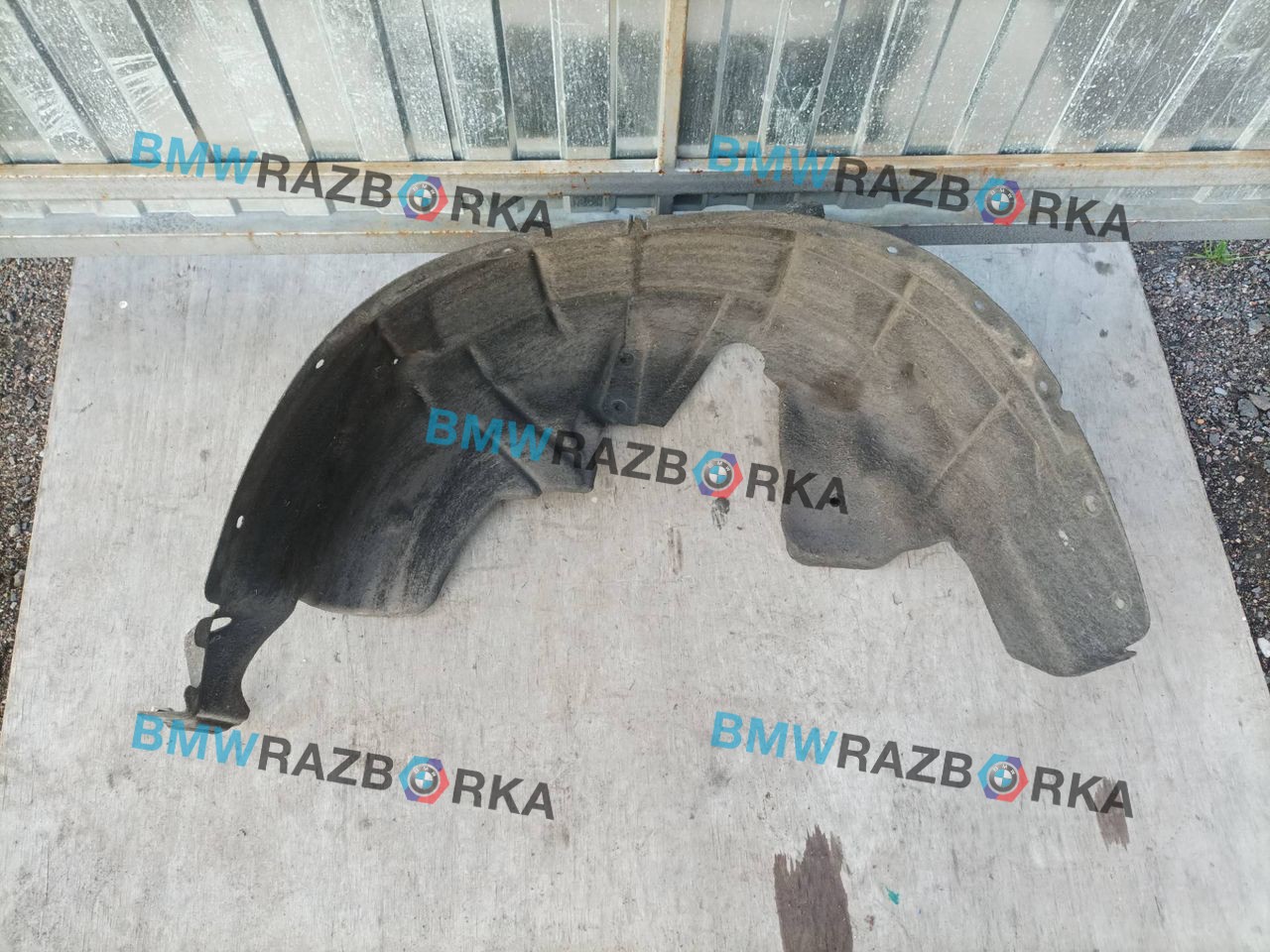 защита арок задняя левая (подкрылок) BMW X1 F48 2018, 1.8 л., бензин, робот, b45 estoril-blau metallic, внедорожник 5 дв., передний привод, правый руль, 7346041, 51487346041
