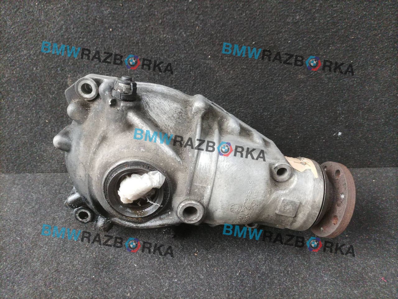 редуктор переднего моста BMW 3 серия F30/F31/F34 [рестайлинг] F30 2015, 3.0 л., N57 D30 A, дизель, АКПП, a300, седан, полный привод, правый руль, 7578157