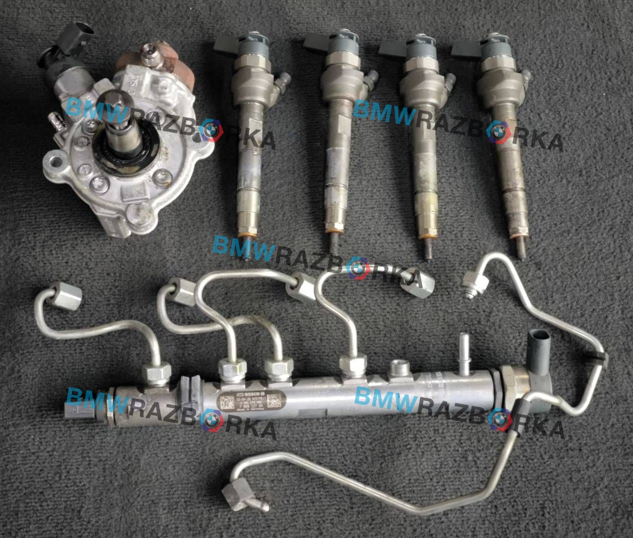 форсунка BMW 3 серия F30/F31/F34 F30 2012, 2.0 л., D, N47 D20 C, дизель, МКПП, 300, седан, задний привод, правый руль, 7823452, 7809127, 7795446