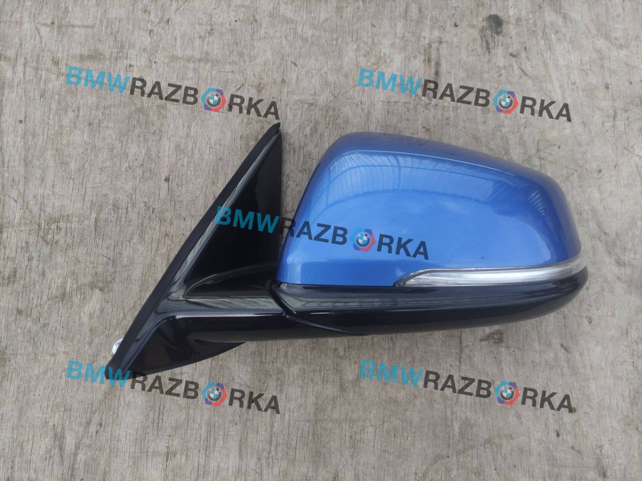 зеркало наружное левое BMW X1 F48 2018, 1.8 л., бензин, робот, b45 estoril-blau metallic, внедорожник 5 дв., передний привод, правый руль