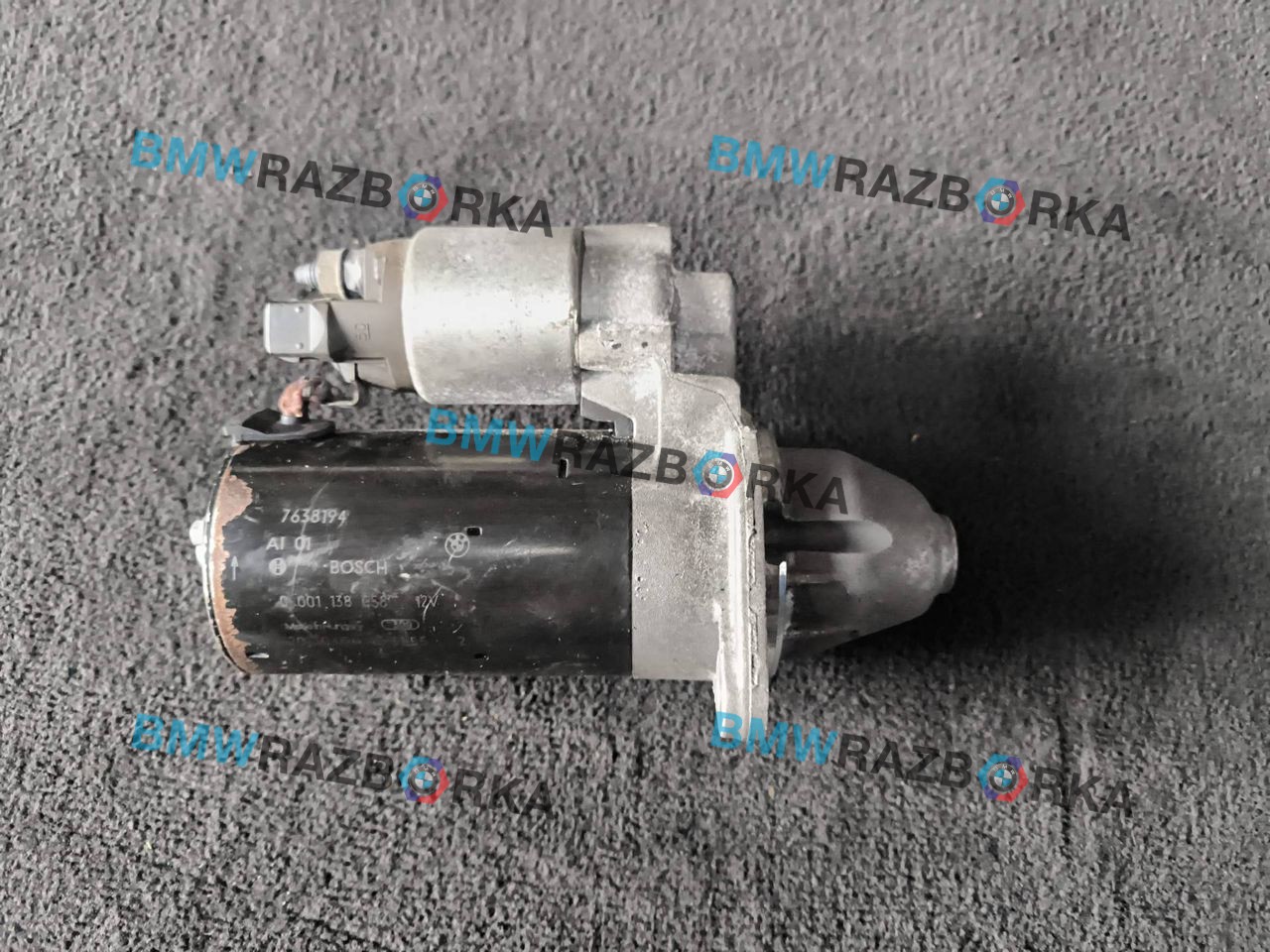 стартер BMW X3 F25 2012, 2.0 л., бензин, внедорожник 5 дв., 7638194, 0001138058