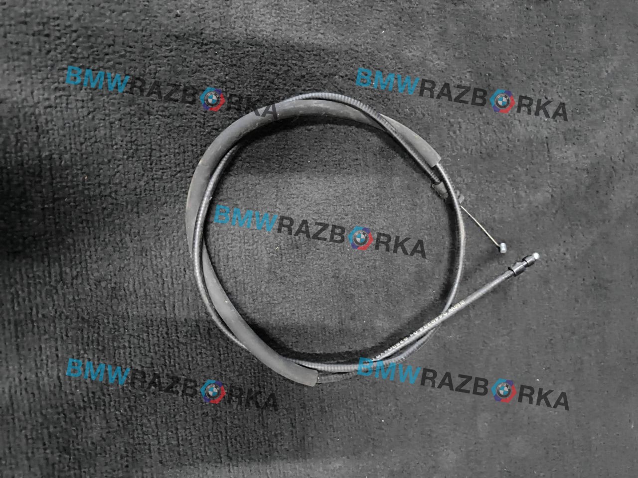 трос капота BMW 2 серия F44 2022, 1.5 л., i, B38 A15 A, бензин, АКПП, белый(300), седан, передний привод, правый руль, 9449284, 51239449284
