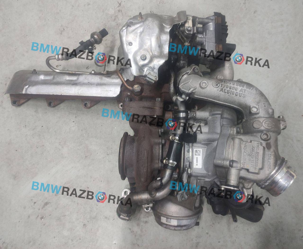 турбина BMW X5 F15 2014, 4.0 л., дизель, АКПП, черный, внедорожник 5 дв., 8508091, 8508092, 8508099, 8508097