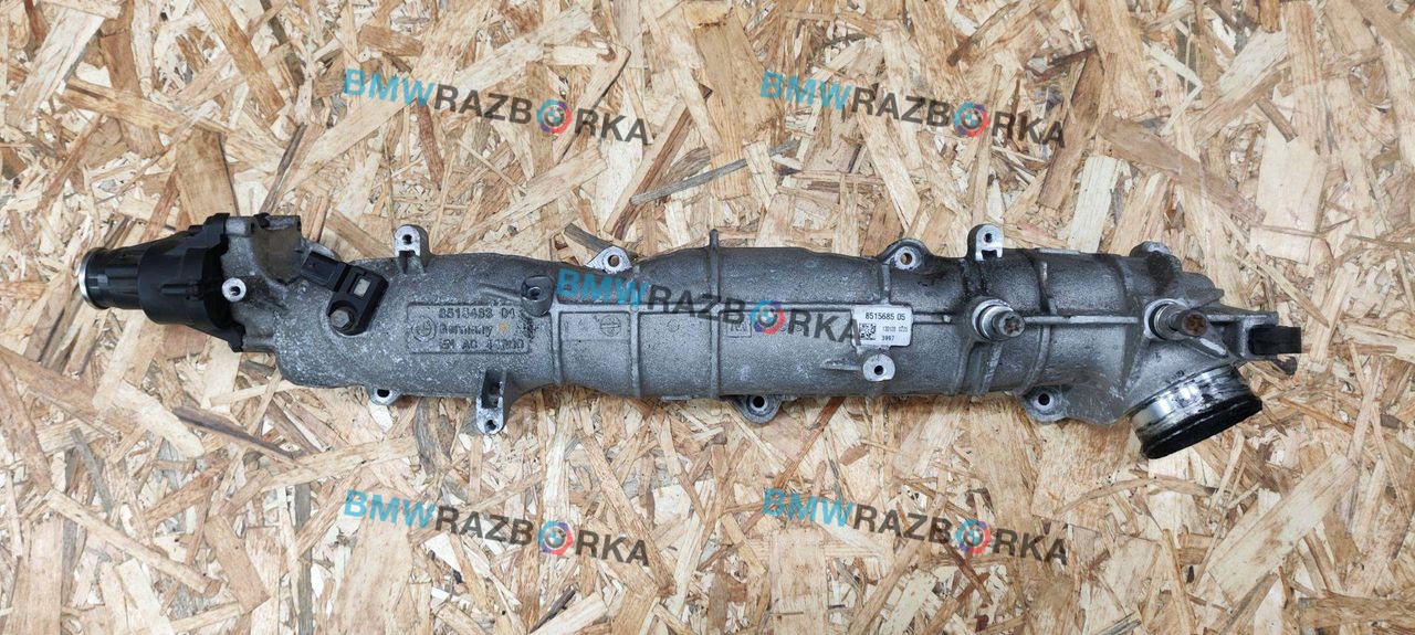 коллектор впускной BMW X5 E70 [рестайлинг] E70 2013, 5.0 л., дизель, АКПП, внедорожник 5 дв., полный привод, 8515685, 8515483