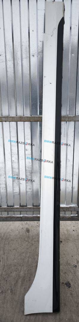 накладка на порог BMW 1 серия F40 2020, 2.0 л., B48A20E, бензин, АКПП, белый, хетчбэк 5 дв., полный привод, 8072574