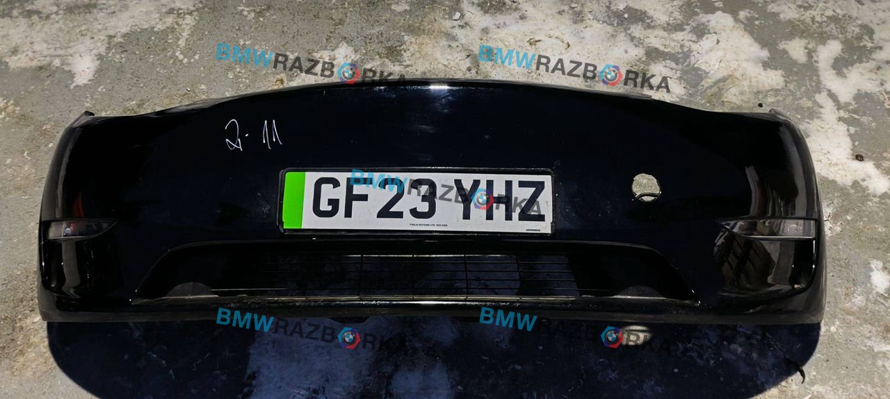 бампер передний Tesla Model Y 1 поколение 2023, электро, внедорожник 5 дв., полный привод, 1540101-05-C, 1540101
