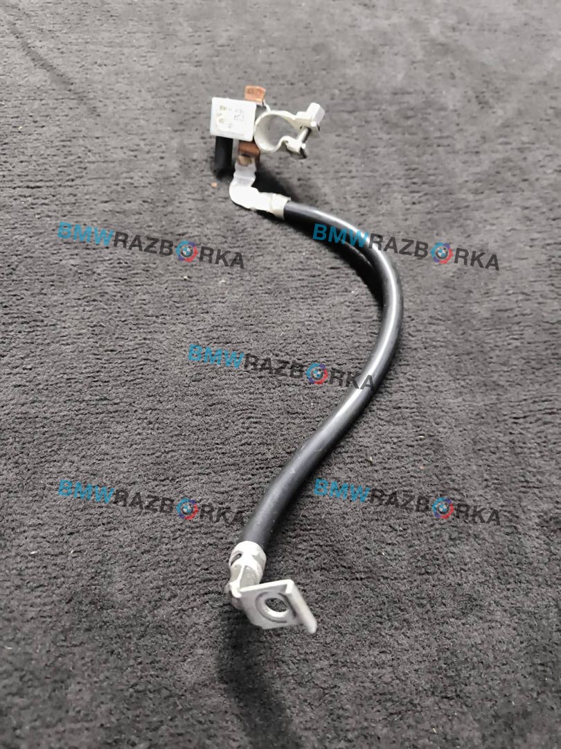 минусовой провод аккумулятора BMW 2 серия G42 2022, 3.0 л., B58B30, бензин, АКПП, купе, полный привод, 61219855909, 9855909
