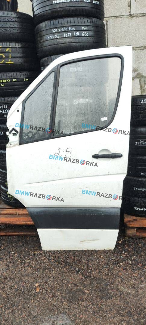 дверь передняя левая Mercedes-Benz Sprinter 2 поколение [рестайлинг] (W906) W906 2014, 2.2 л., дизель, 6МКПП, микроавтобус