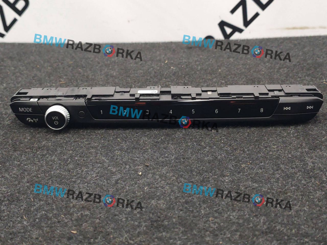 панель управления магнитолой BMW 8 серия G14/G15 G16 2021, 4.0 л., бензин, АКПП, с36, седан, задний привод, 61315A47C37