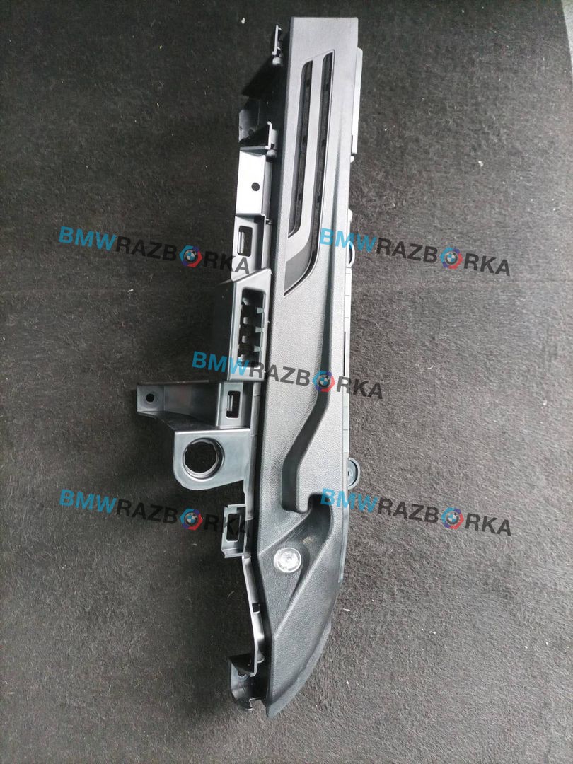 направляющая шторки багажника (салазки) BMW X3 G01 2019, 2.0 л., B46 B20 B, бензин, АКПП, 668, внедорожник 5 дв., задний привод, 7396604, 7476780, 51477476780