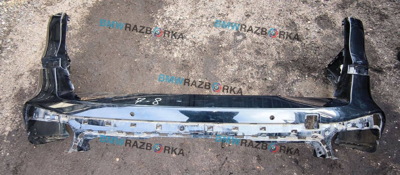 бампер задний BMW X5 G05 2021, 4.0 л., B58B30C, гибрид, АКПП, 475 black-sapphire metallic, внедорожник 5 дв., полный привод
