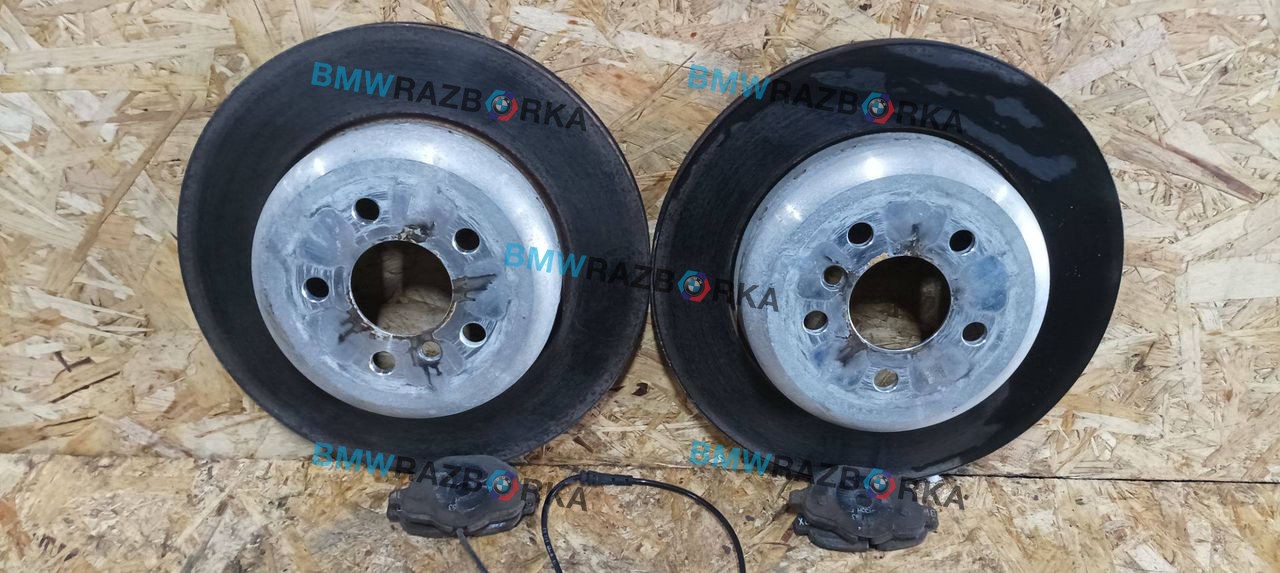 диски тормозные задние BMW X3 G01 2019, 2.0 л., B46 B20 B, бензин, АКПП, 668, внедорожник 5 дв., задний привод, 6882245, 6882246
