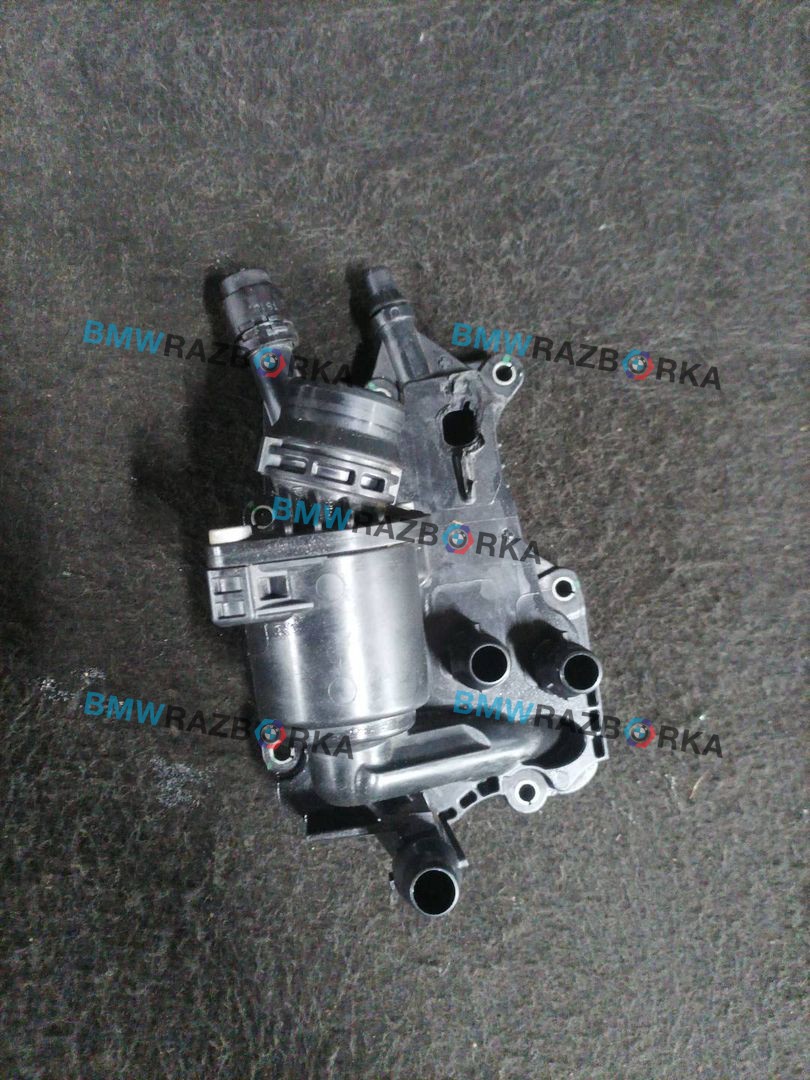 корпус термостата BMW X5 G05 2019, 3.0 л., B57 D30 A, дизель, АКПП, внедорожник 5 дв., 8576288, 12538576288