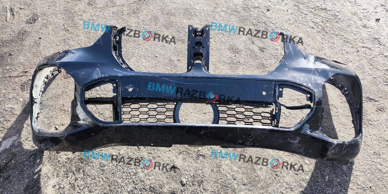 бампер передний BMW X5 G05 2021, 4.0 л., B58B30C, гибрид, АКПП, 475 black-sapphire metallic, внедорожник 5 дв., полный привод