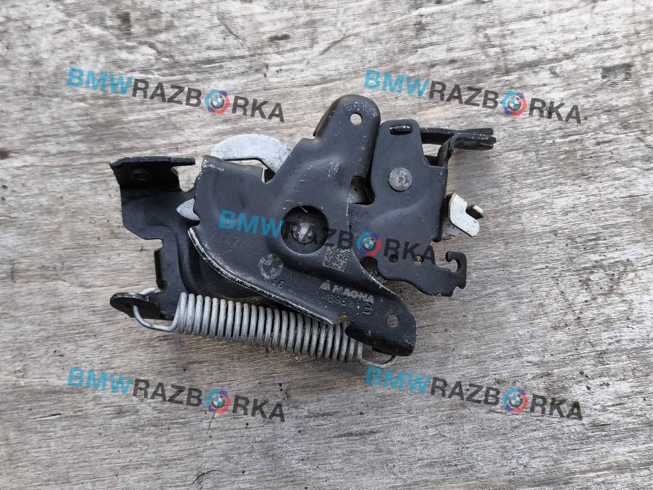 замок капота BMW X5 G05 2021, 4.0 л., B58B30C, гибрид, АКПП, 475 black-sapphire metallic, внедорожник 5 дв., полный привод, 7347409