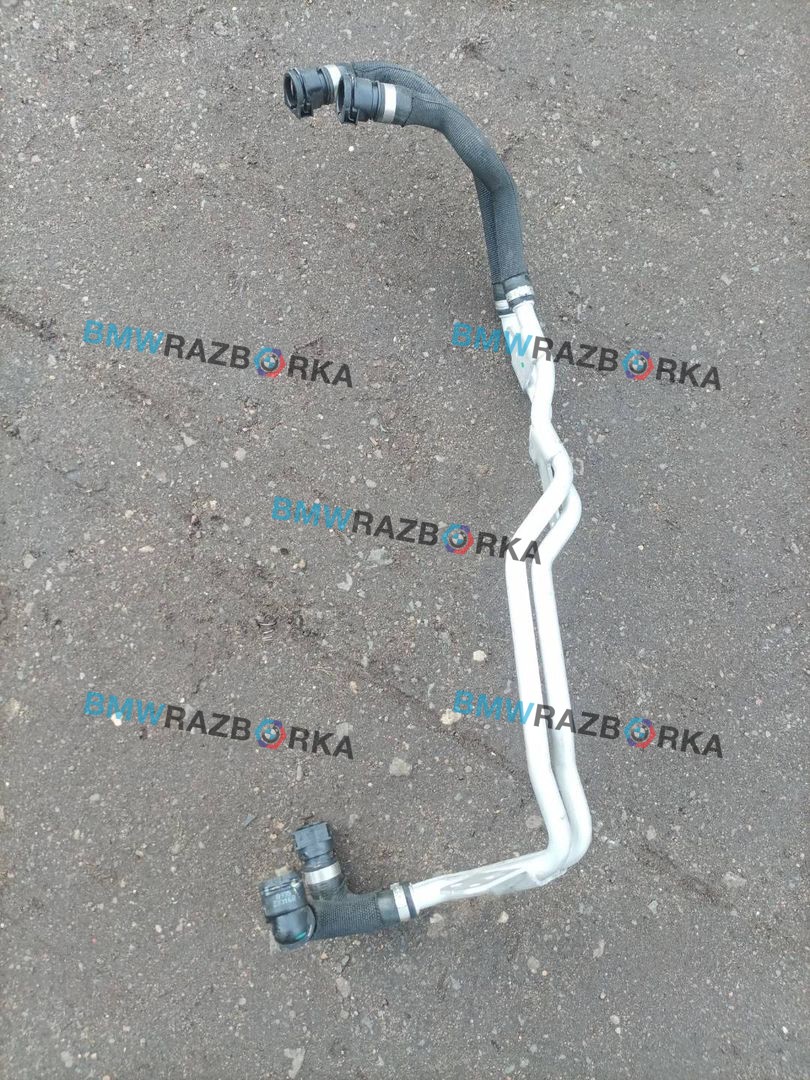 трубка охлаждающей жидкости BMW 5 серия G30/G31 G30 2018, 3.0 л., B57 D30 A, дизель, АКПП, синий, седан, полный привод, правый руль, 8571601, 11538571601
