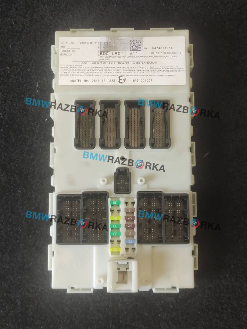 Блок управления BDC BMW i3 L01 I01 2016, бензин, электро, a300, задний привод, 61359383703, 9383703