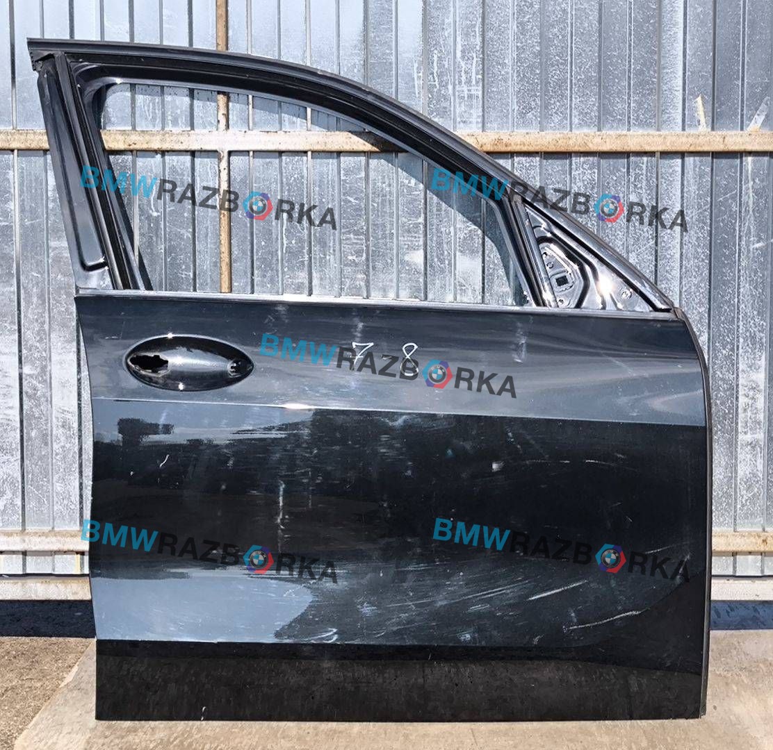 дверь передняя правая BMW X5 G05 2021, 4.0 л., B58B30C, гибрид, АКПП, 475 black-sapphire metallic, внедорожник 5 дв., полный привод, 41007933467, 7933467