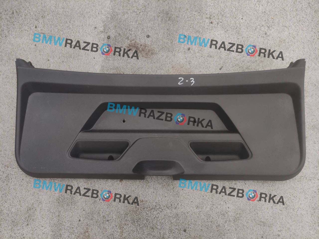 обшивка крышки багажника BMW i3 L01 I01 2016, бензин, электро, a300, задний привод, 7305089