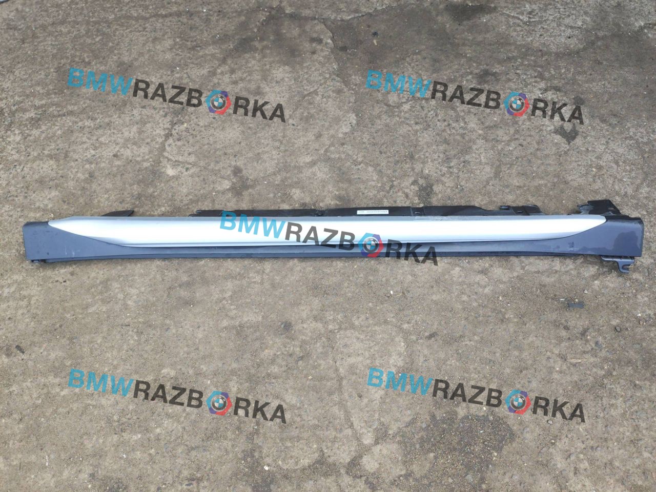 накладка на порог BMW X1 F48 [рестайлинг] F48 2021, 1.5 л., гибрид, a96, внедорожник 5 дв., полный привод, 51777332327, 7332327