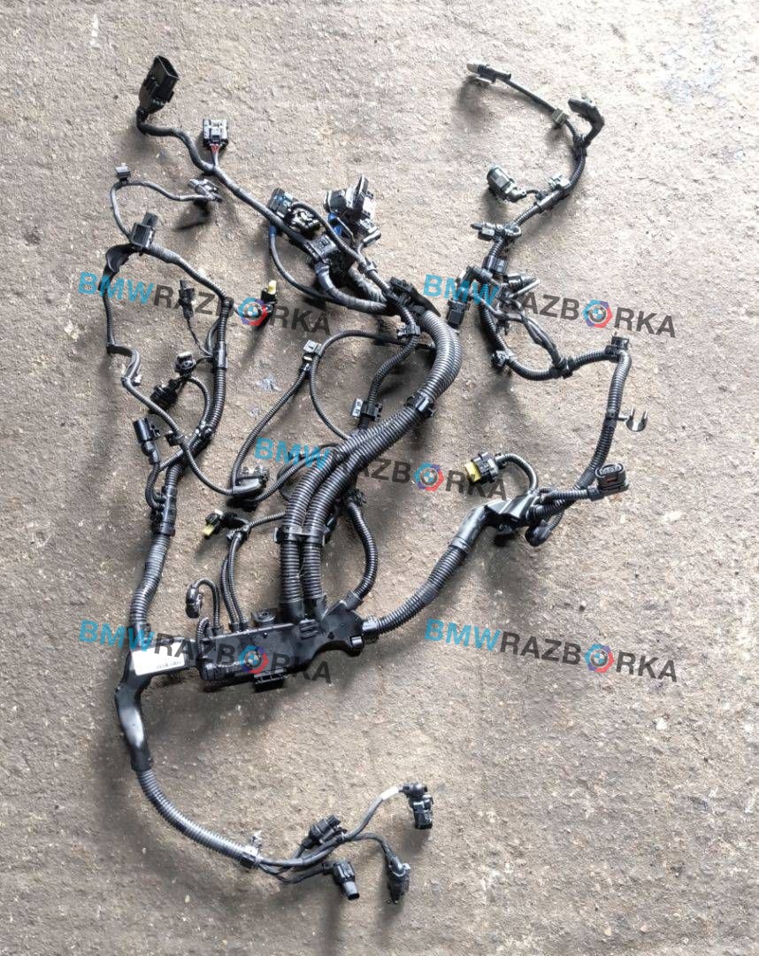 проводка двигателя BMW X3 G01 2021, 2.0 л., B47 D20 B, дизель, АКПП, 475 black-sapphire metallic, внедорожник 5 дв., полный привод, правый руль, 12518490467, 8490467