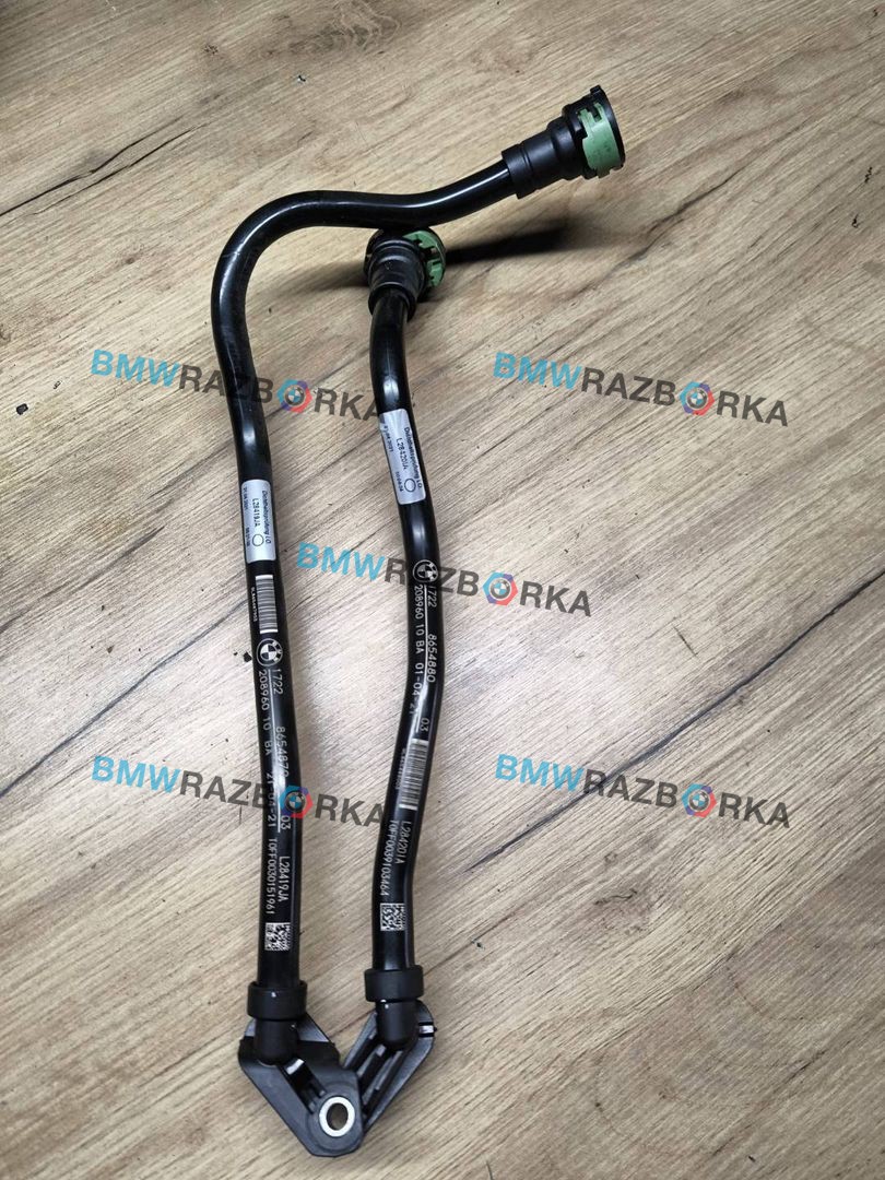 шланг (трубка) АКПП BMW X3 G01 2021, 2.0 л., B47 D20 B, дизель, АКПП, 475 black-sapphire metallic, внедорожник 5 дв., полный привод, правый руль, 8654880, 8654879, 17228654880, 17228654879