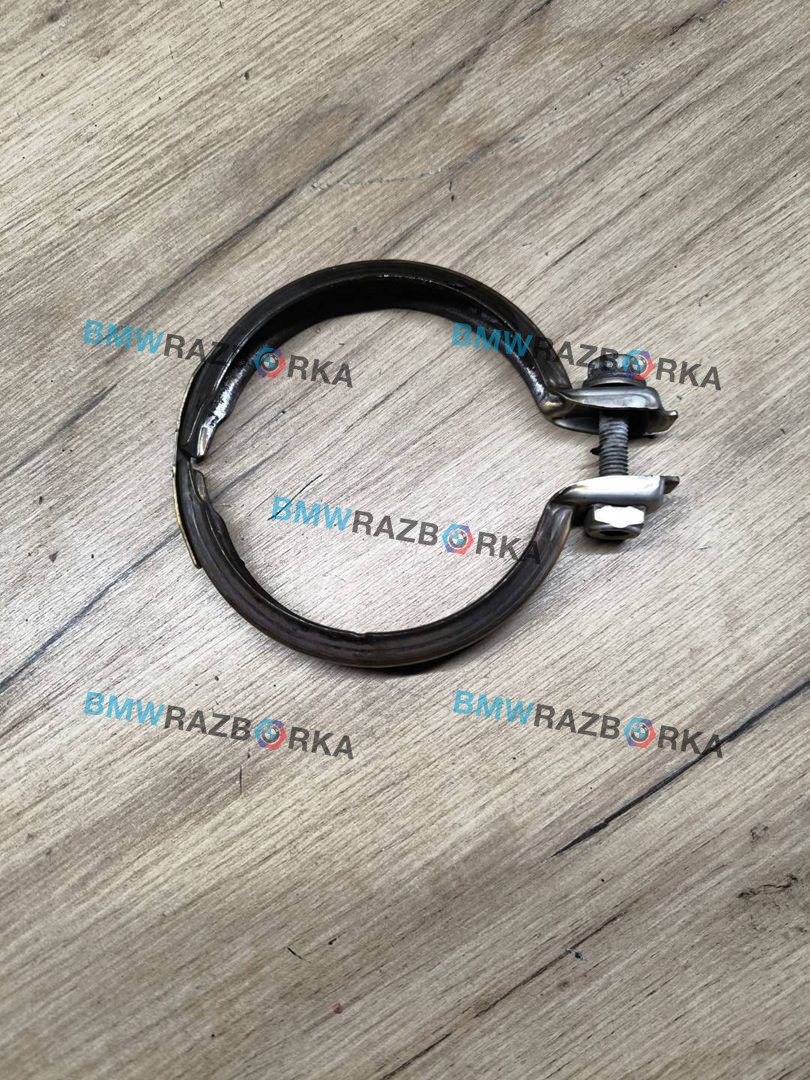 хомут глушителя BMW X4 M F98 2021, 3.0 л., S58B30A, бензин, АКПП, donington grau (c28), внедорожник 5 дв., полный привод, 7620508, 11657620508