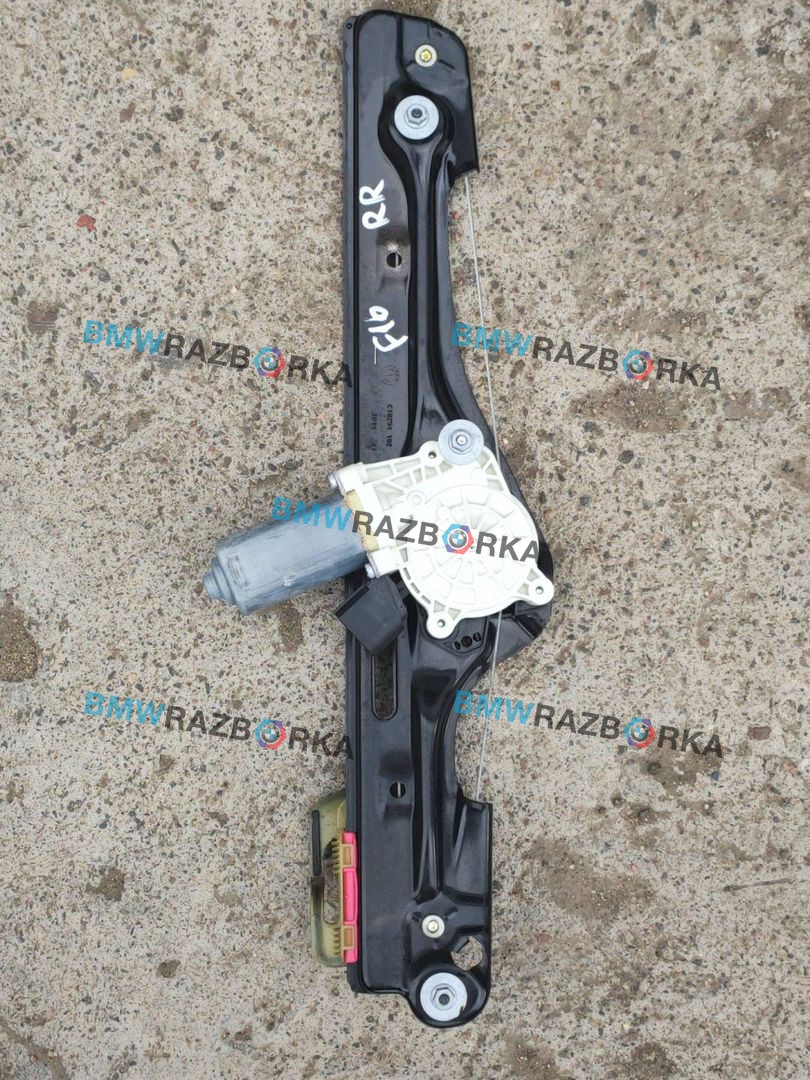 стеклоподъемник задний правый BMW X6 F16 2015, 4.0 л., дизель, полный привод, 7286488, 7322748