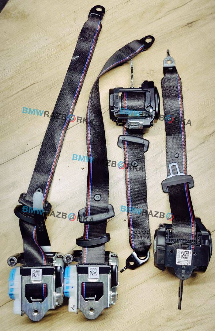 ремень безопасности комплект BMW 4 серия G22/G23 G22 2021, 2.0 л., B48 B20 A, бензин, задний привод, 8097753, 8097754, 8097739, 8097740