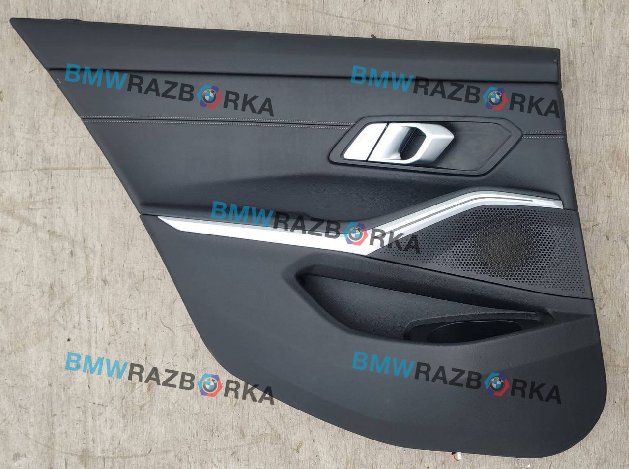 обшивка двери задняя левая BMW 3 серия G20 2019, 2.0 л., B47 D20 B, дизель, АКПП, седан, задний привод