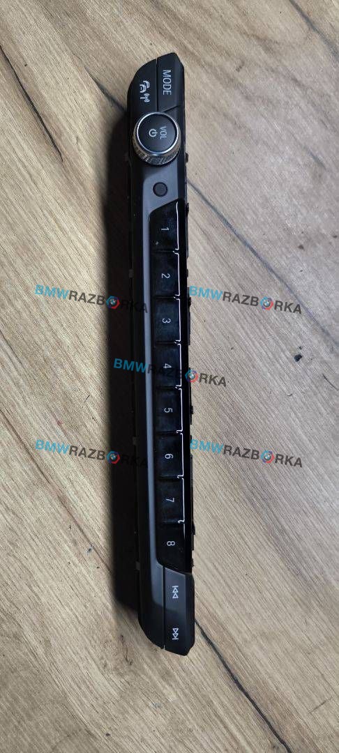 панель управления магнитолой BMW 8 серия G14/G15 G15 2020, 3.0 л., бензин, black sapphire metallic (475), купе, задний привод, 61317949333, 7949333