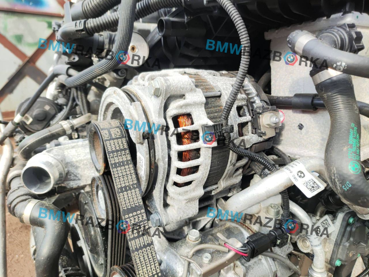 генератор BMW M4 G82/G83 G82 2022, 3.0 л., S58B30A, бензин, c4p, купе, задний привод, 8571358, 0125815004