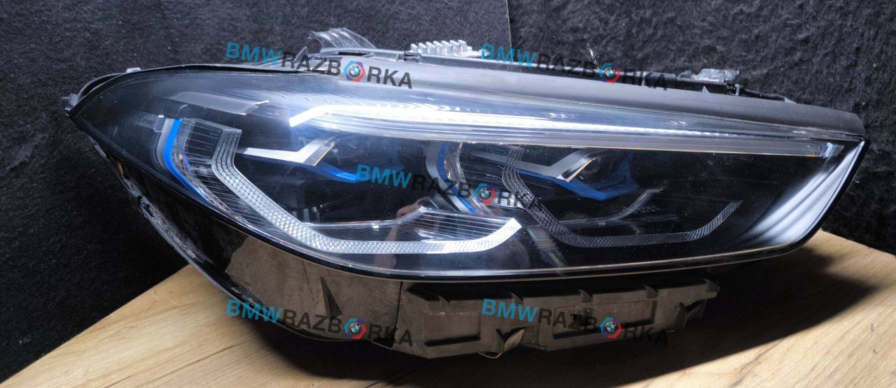 фара правая BMW M8 F91/92 F93 2020, 4.4 л., S63 B44 B, бензин, АКПП, седан, полный привод, 8739592